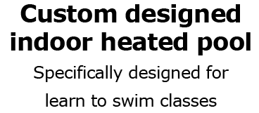 Indoor heated learn to swim pool Thornton